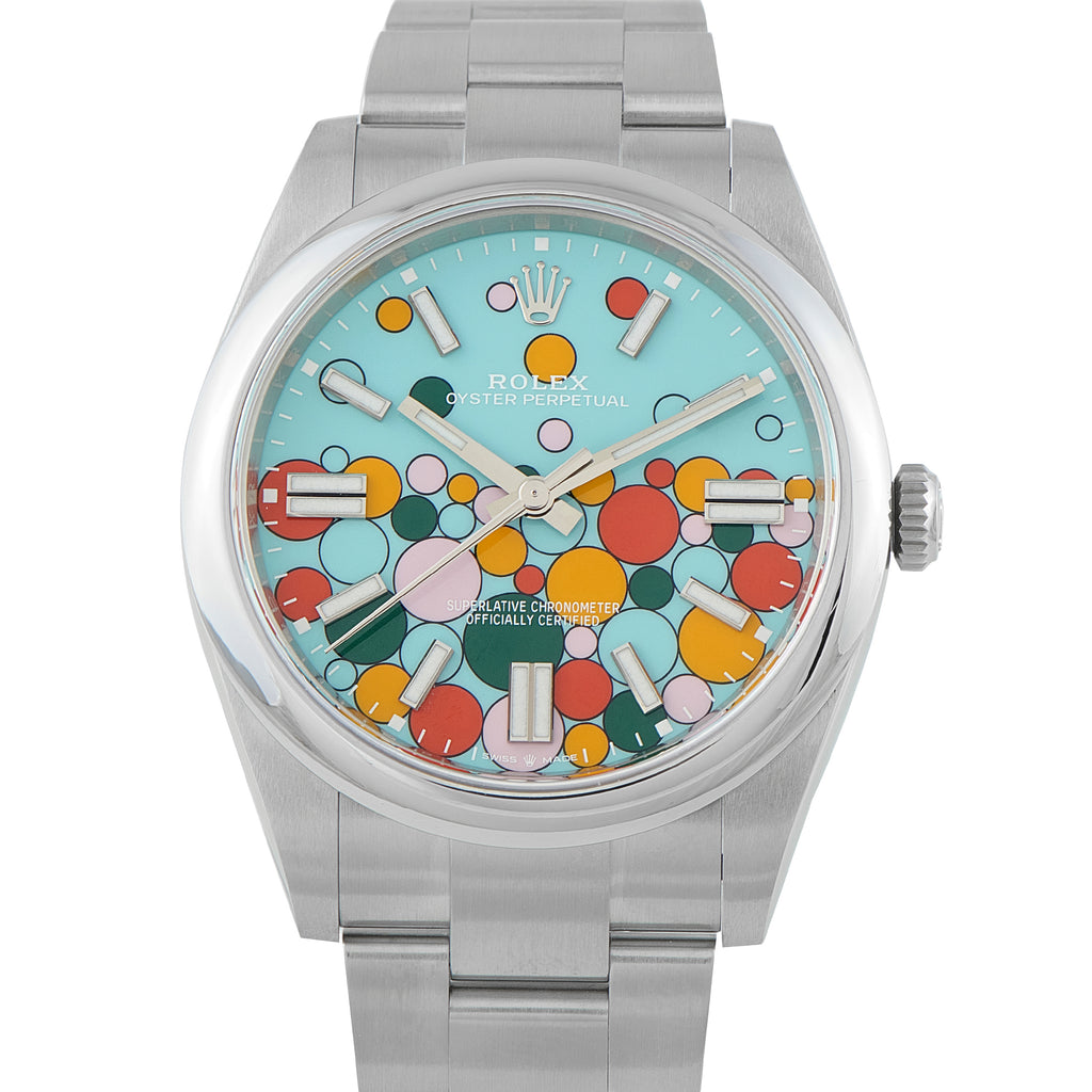 Rolex Oyster Perpetual 41 Celebration Dial Steel Watch