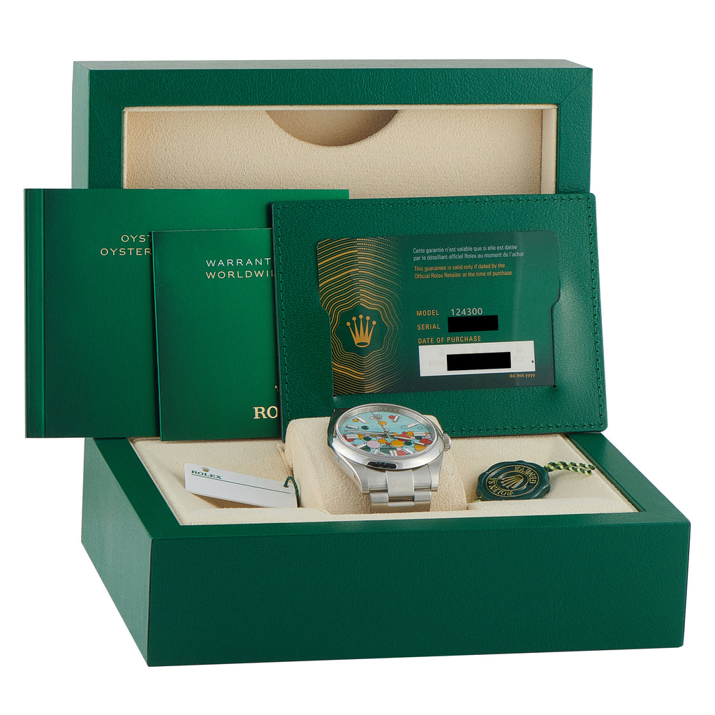 Rolex Oyster Perpetual 41 Celebration Dial Steel Watch