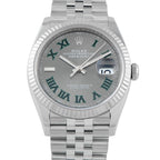 Rolex Datejust 36 Wimbledon Dial Steel Jubilee Watch