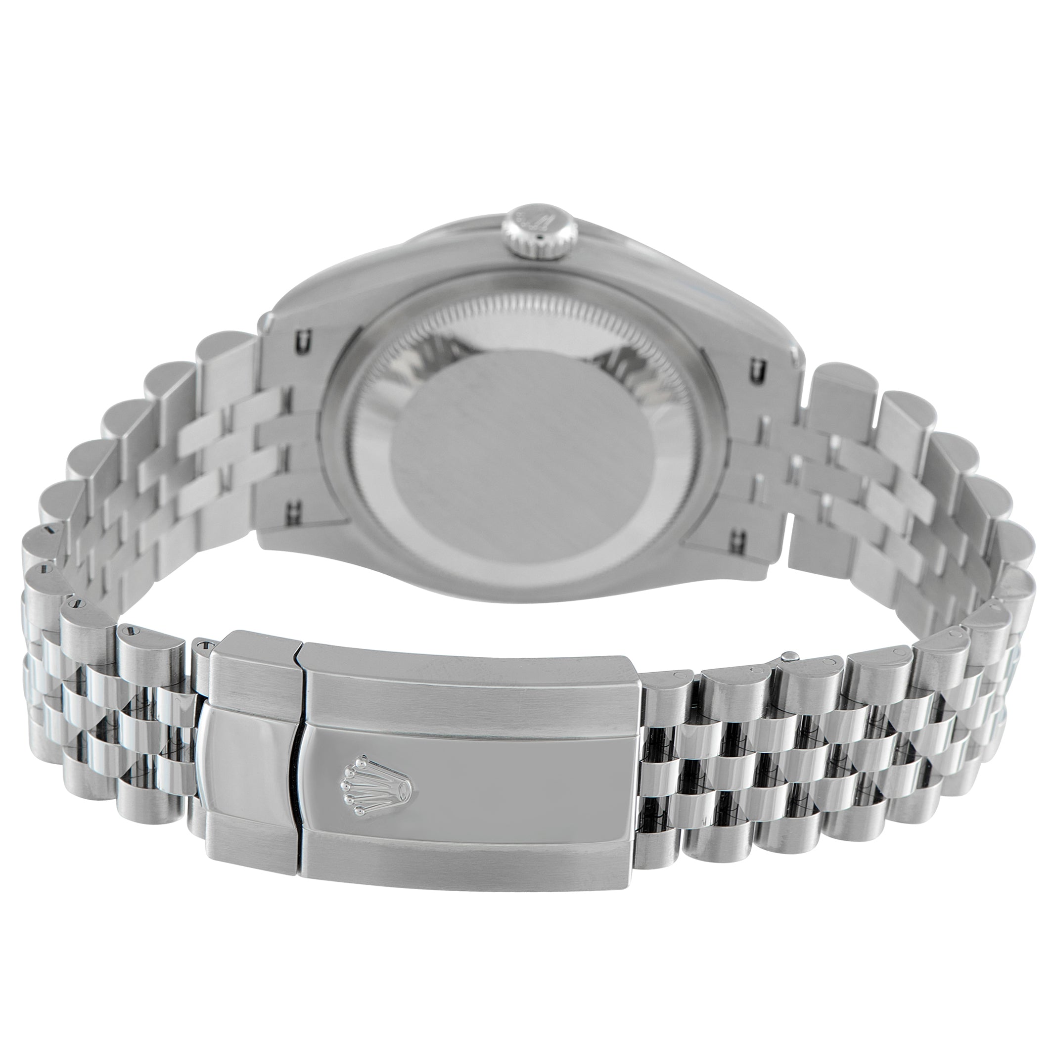 Rolex Datejust 36 Wimbledon Dial Diamond Bezel Jubilee Watch