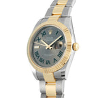 Rolex Datejust 41 Wimbledon Dial Two-Tone Oyster Watch