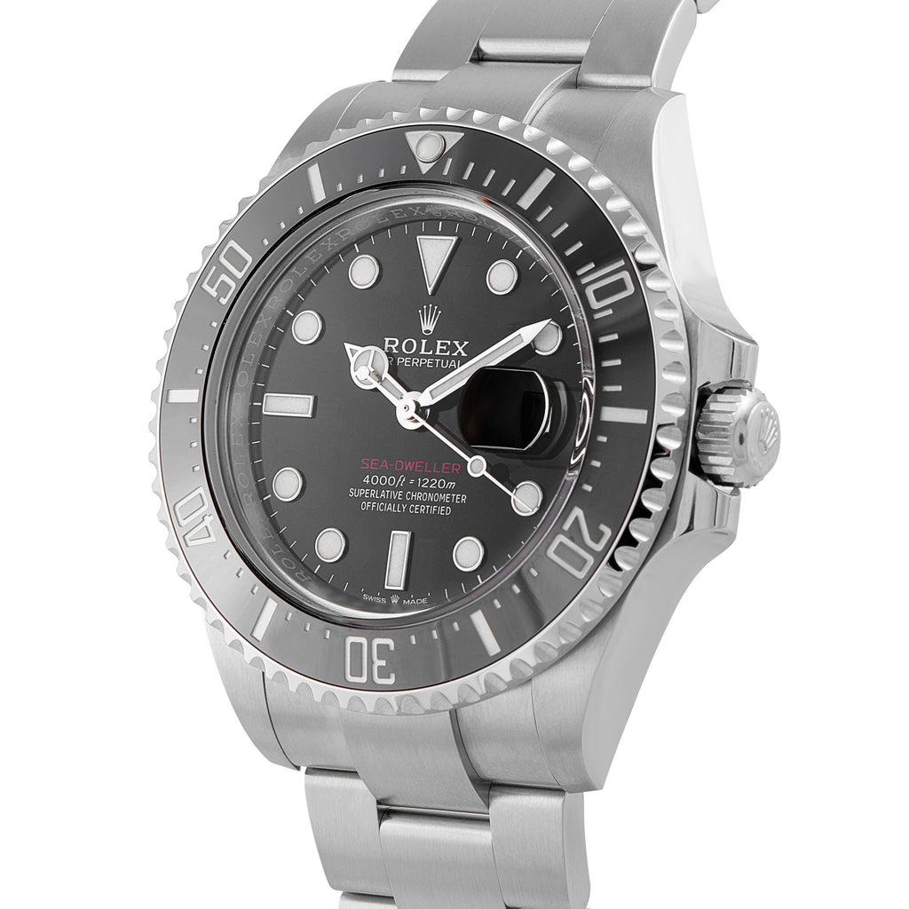 Rolex Sea-Dweller Black Dial Steel Watch