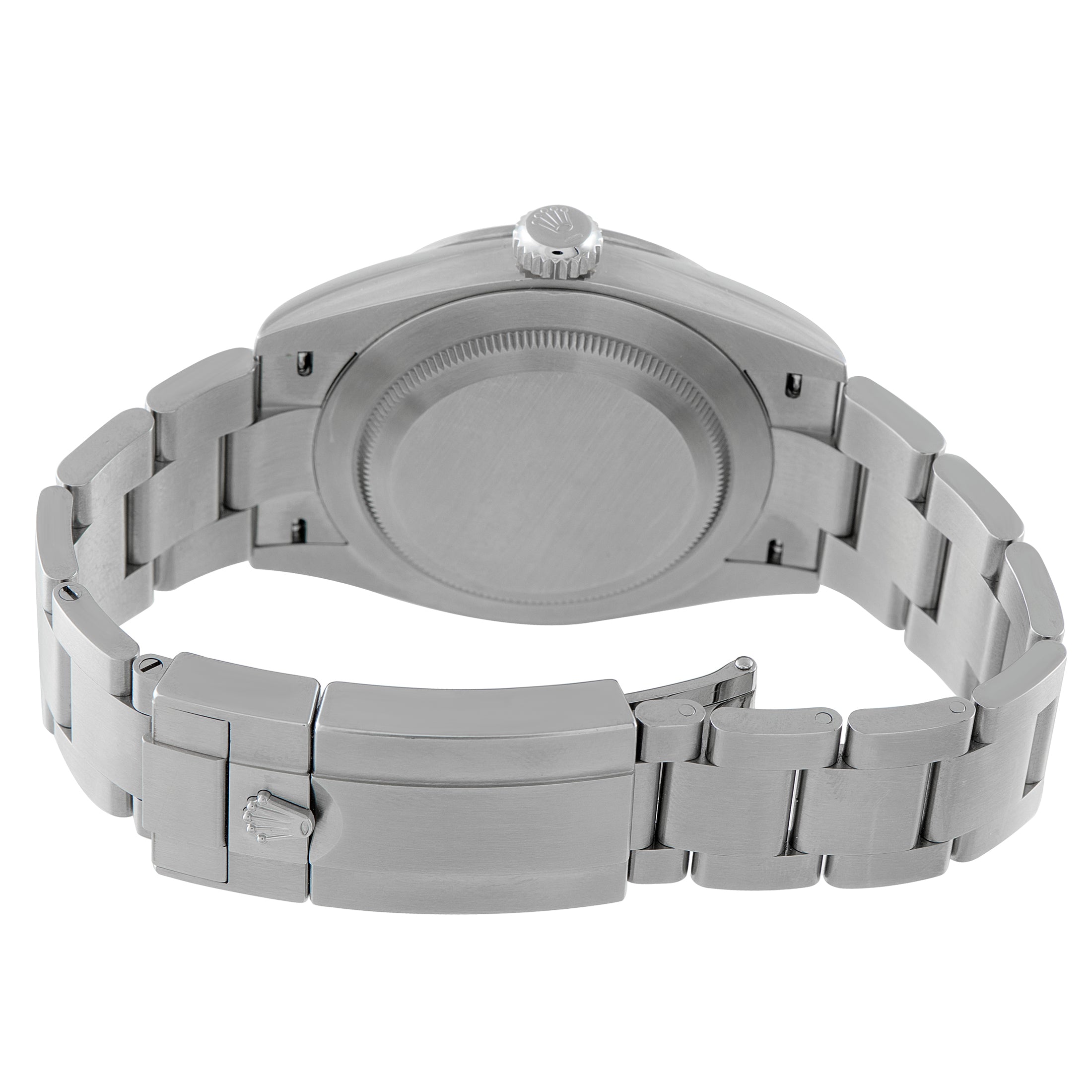 Rolex Explorer 40 Black Dial Steel Watch