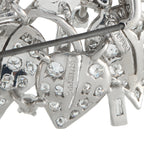 Seaman ScheppsPlatinum 4.50ct Diamond Brooch