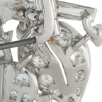 Seaman ScheppsPlatinum 4.50ct Diamond Brooch