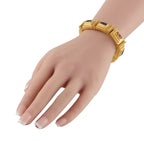 Seiden Gang 18K Yellow Gold Multicolored Gemstone Bracelet