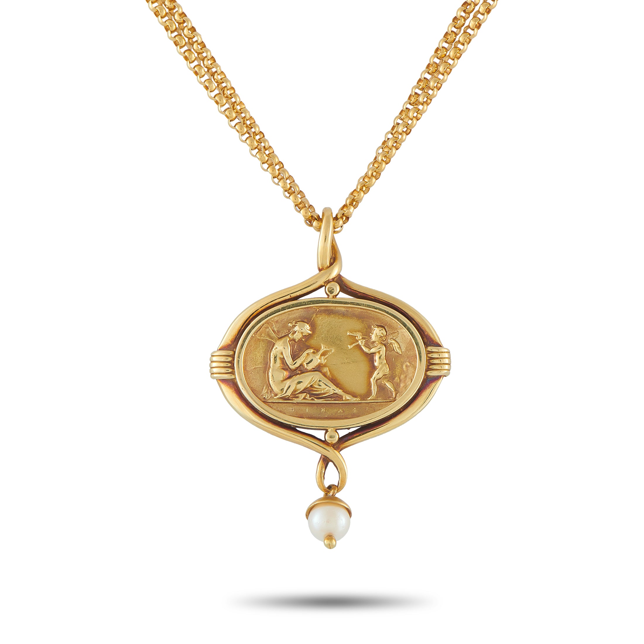 SEIDENGANG 18K Yellow Gold Pendant