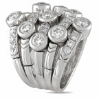 Sonia B. 18K White Gold 2.31ct Diamond Ring