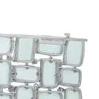 Sophia D18K White Gold 0.85ct Diamond, Sapphire and Moonstone Bracelet