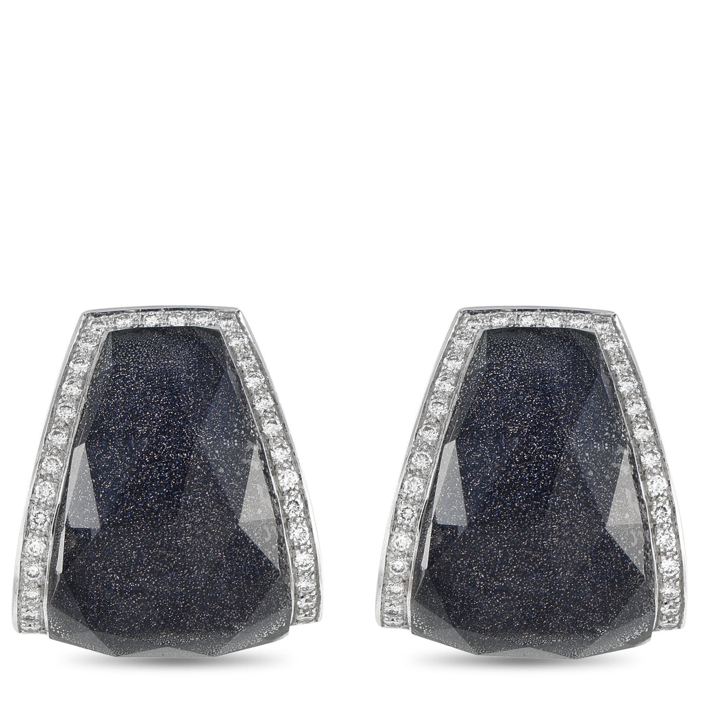 Stephen WebsterCrystal Haze 18K White Gold 1.0ct Diamond Earrings SW18-100425 – An impressive example of Stephen Webster’s in