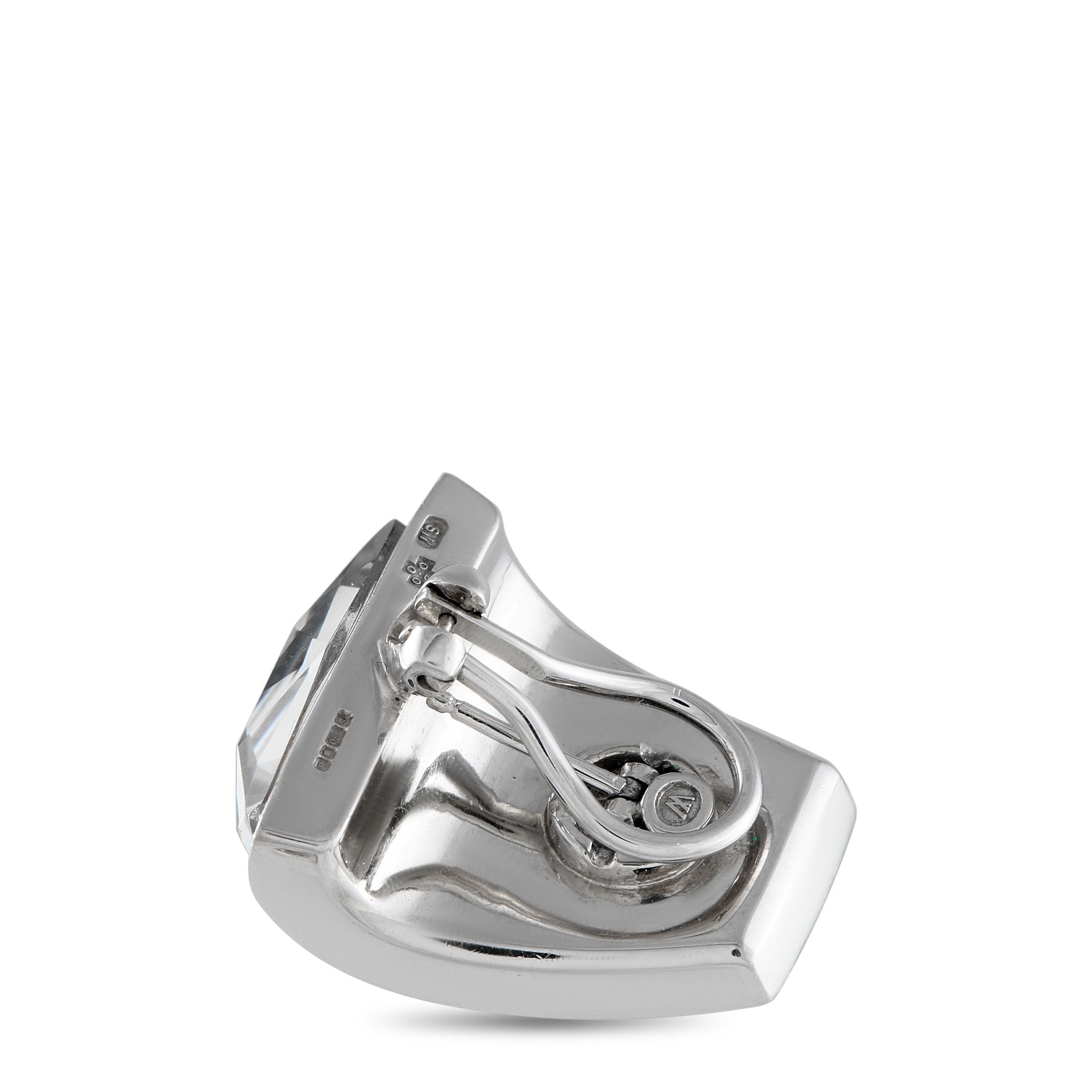 Stephen Webster Crystal Haze 18K White Gold 1.0ct Diamond Earrings