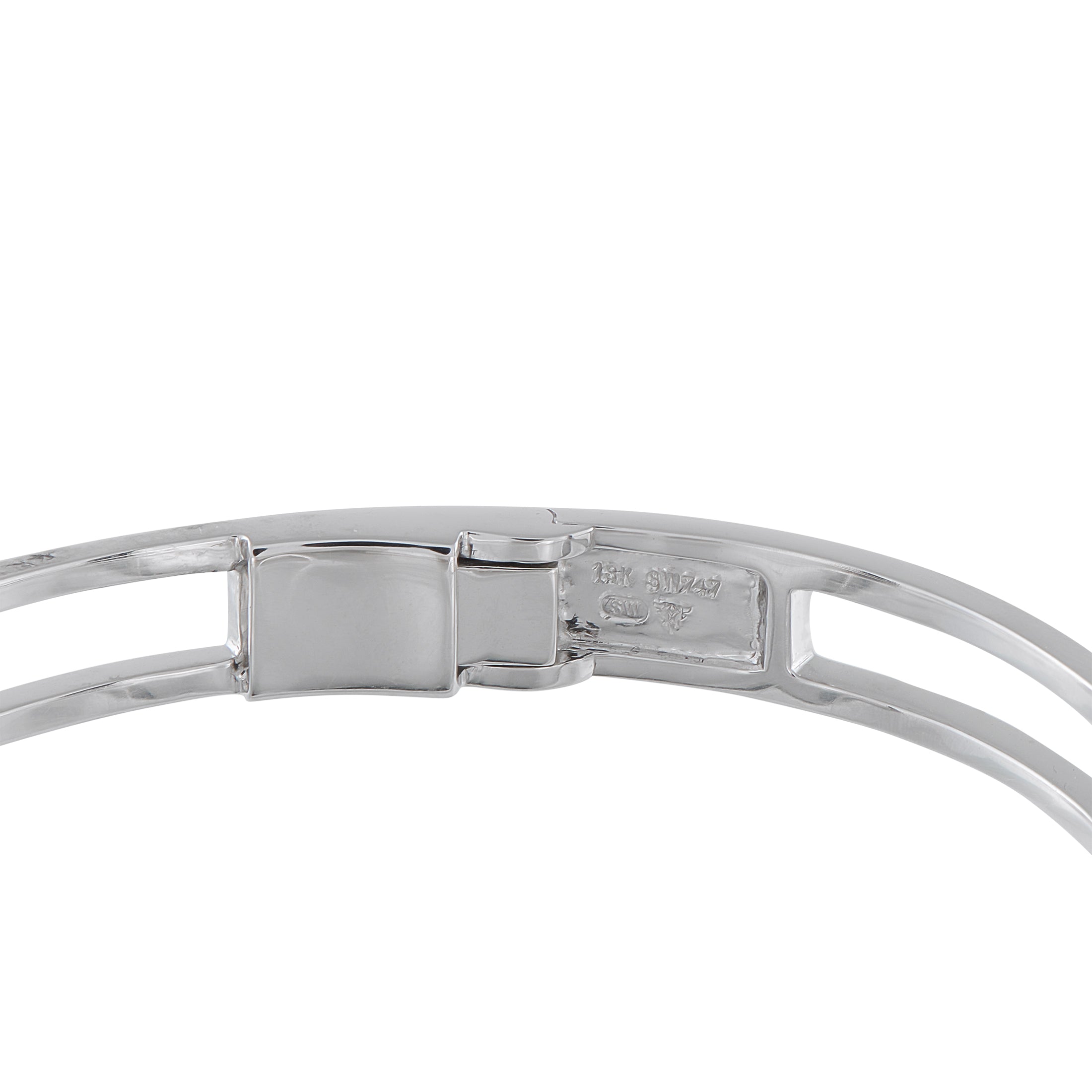 Stephen Webster 18K White Gold 1.30ct Diamond and Lapis Bracelet