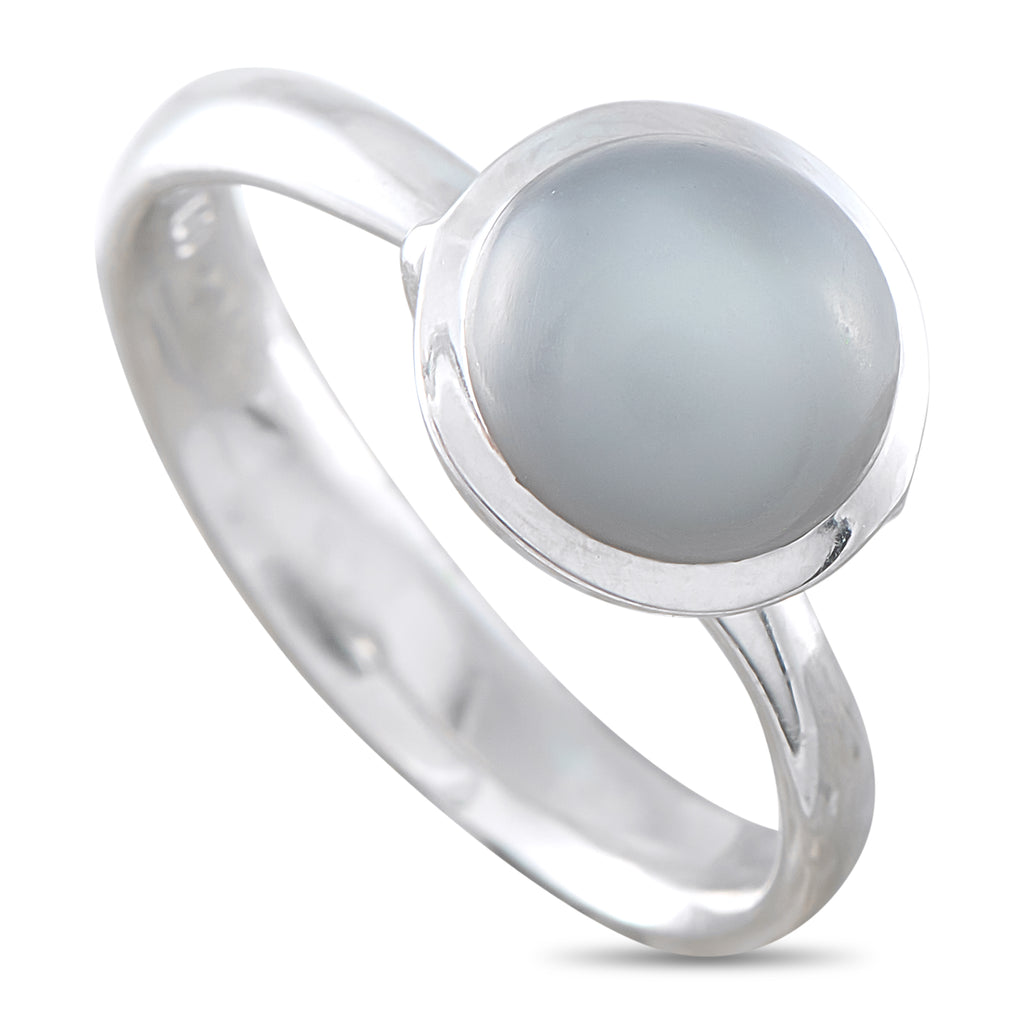 TAMARA COMOLLI 18K White Gold Chalcedony Ring