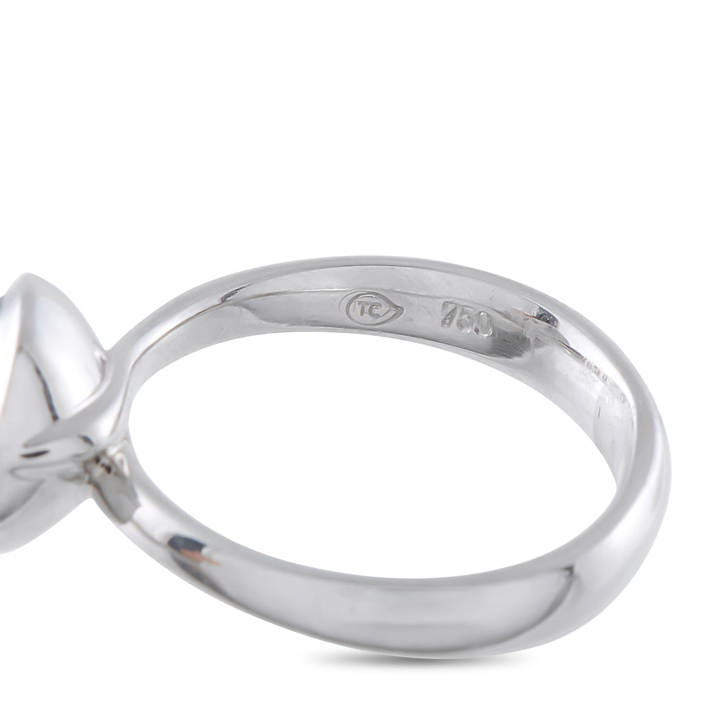 Tamara Comolli 18K White Gold Chalcedony Ring