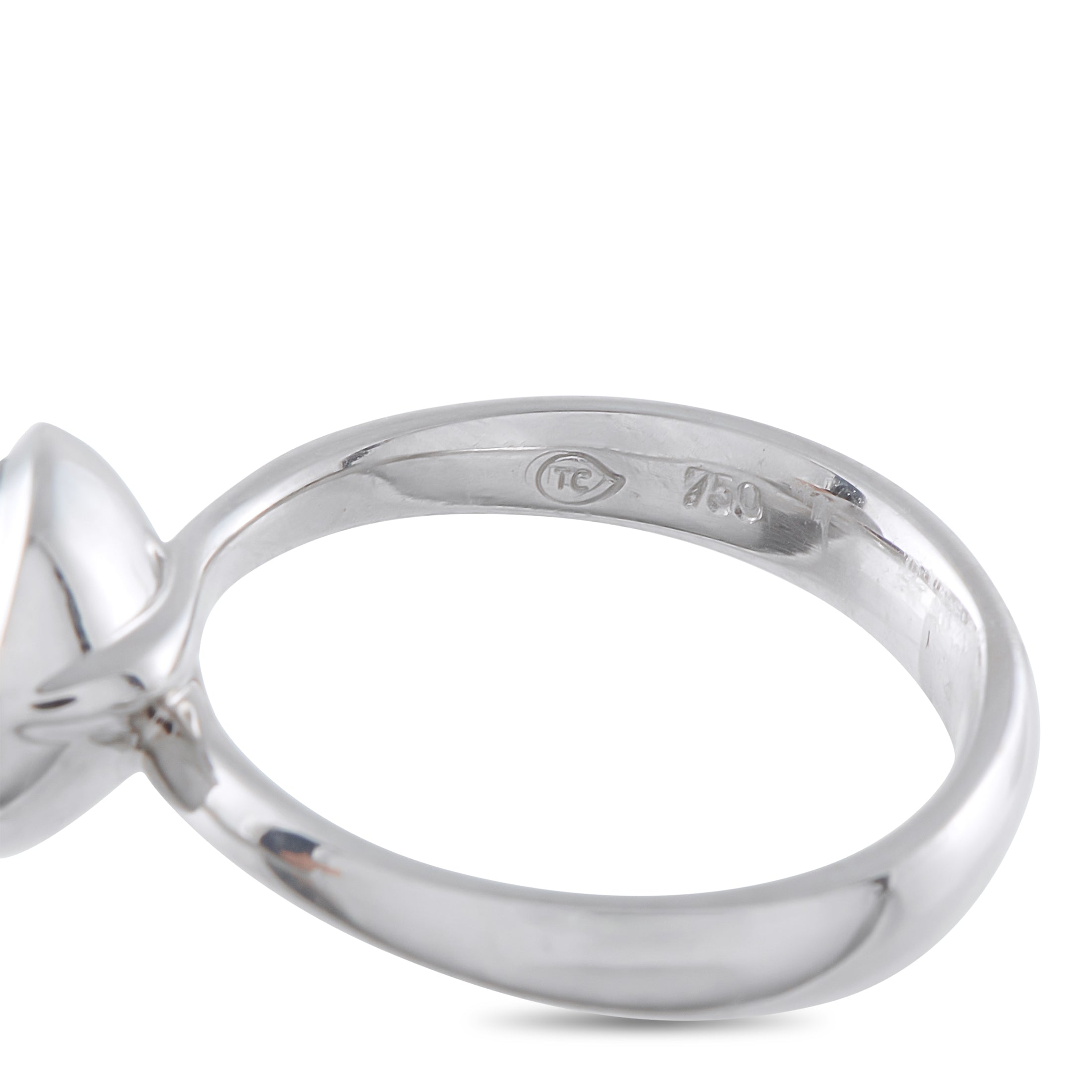 Tamara Comolli 18K White Gold Chalcedony Ring