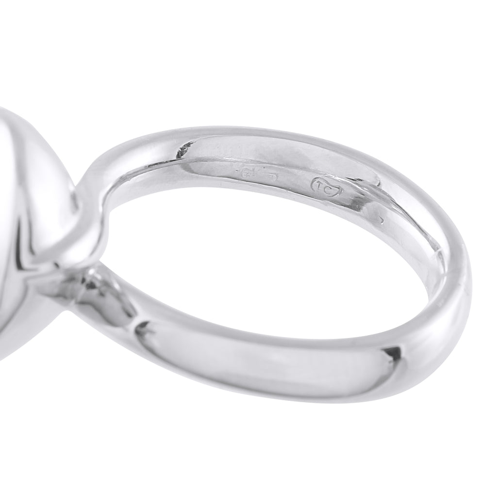 Tamara Comolli 18K White Gold Chalcedony Ring