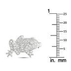 TIFFANY & CO. Tiffany & Co. 18K White Gold Diamond Frog Brooch