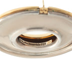 Tiffany & Co. Paloma Picasso 18K Yellow Gold and Silver Reversible Earrings