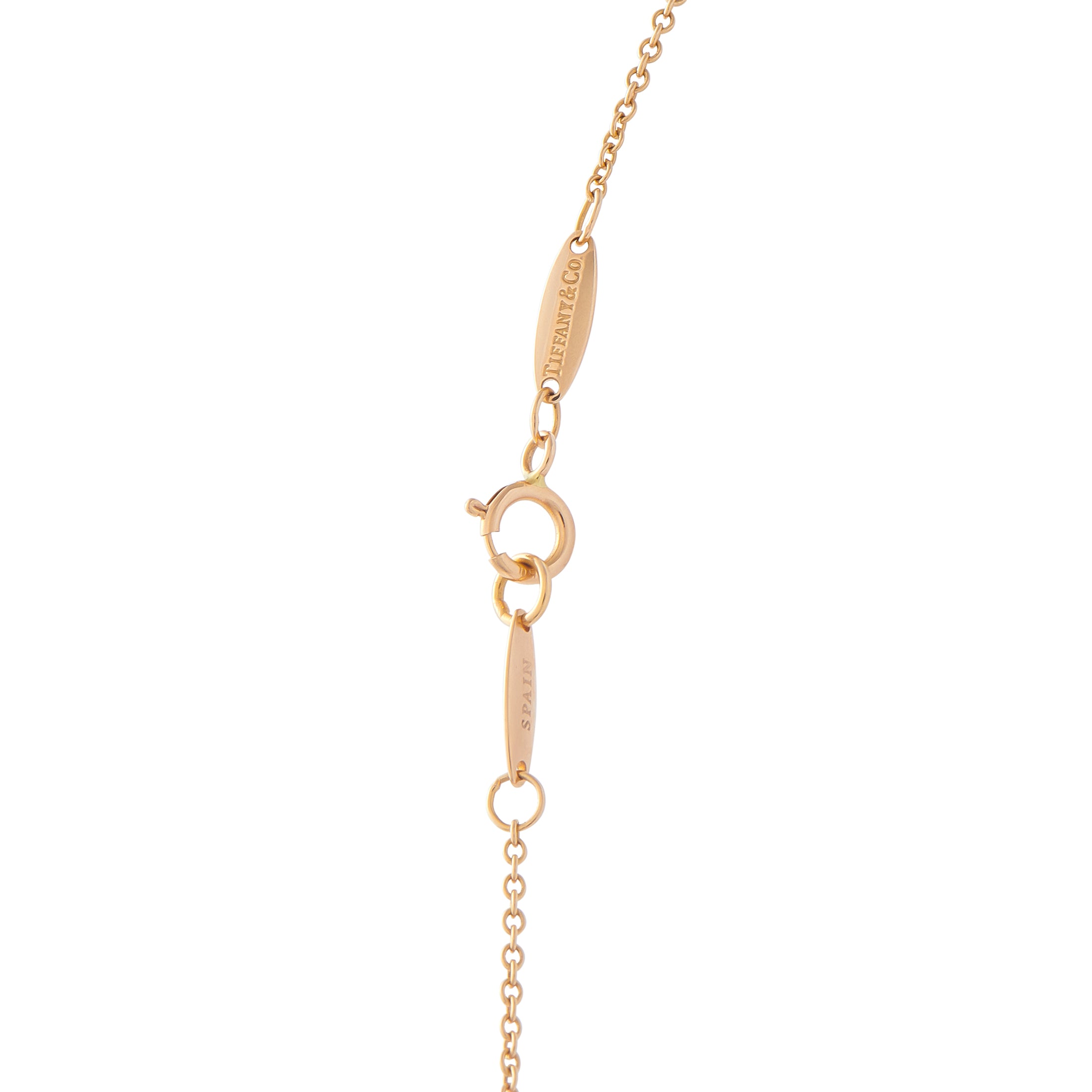 Tiffany & Co. Diamonds by the Yard 18K Rose Gold 2.50ct Diamond Necklace