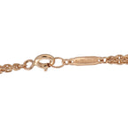 TIFFANY & CO. Tiffany & Co. HardWear 18K Rose Gold 0.79ct Diamond Double Link Large Model Necklace