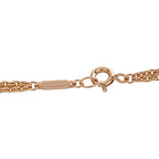 TIFFANY & CO. Tiffany & Co. HardWear 18K Rose Gold 0.79ct Diamond Double Link Large Model Necklace