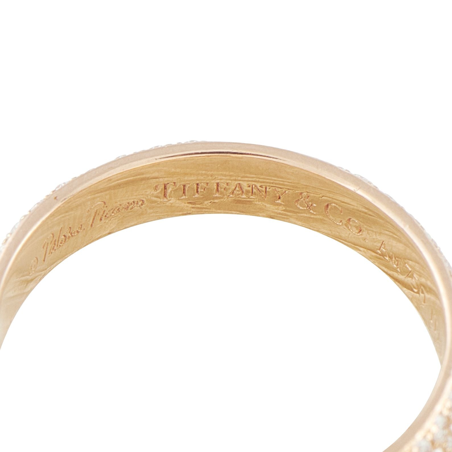 Tiffany & Co. Tiffany & Co. Paloma’s Melody 18K Rose Gold Diamond Ring