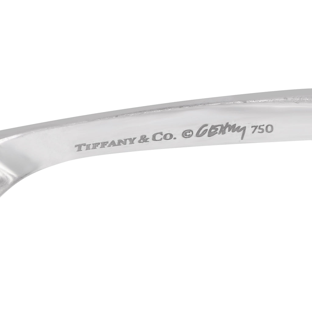 Tiffany & Co. Tiffany & Co. Gehry 18K White Gold 1.20ct Diamond Bracelet