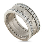 TIFFANY & CO. Tiffany & Co. Atlas 18K White Gold 1.65ct Diamond Eternity Ring