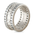 TIFFANY & CO. Tiffany & Co. Atlas 18K White Gold 1.65ct Diamond Eternity Ring