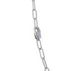 Tiffany & Co. Lock 18K White Gold Diamond Large Lock Pendant