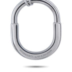 Tiffany & Co. Lock 18K White Gold Diamond Large Lock Pendant