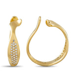 Tiffany & Co. 18K Yellow Gold 0.89ct Diamond Earrings