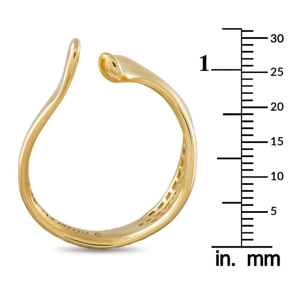 Tiffany & Co. 18K Yellow Gold 0.89ct Diamond Earrings