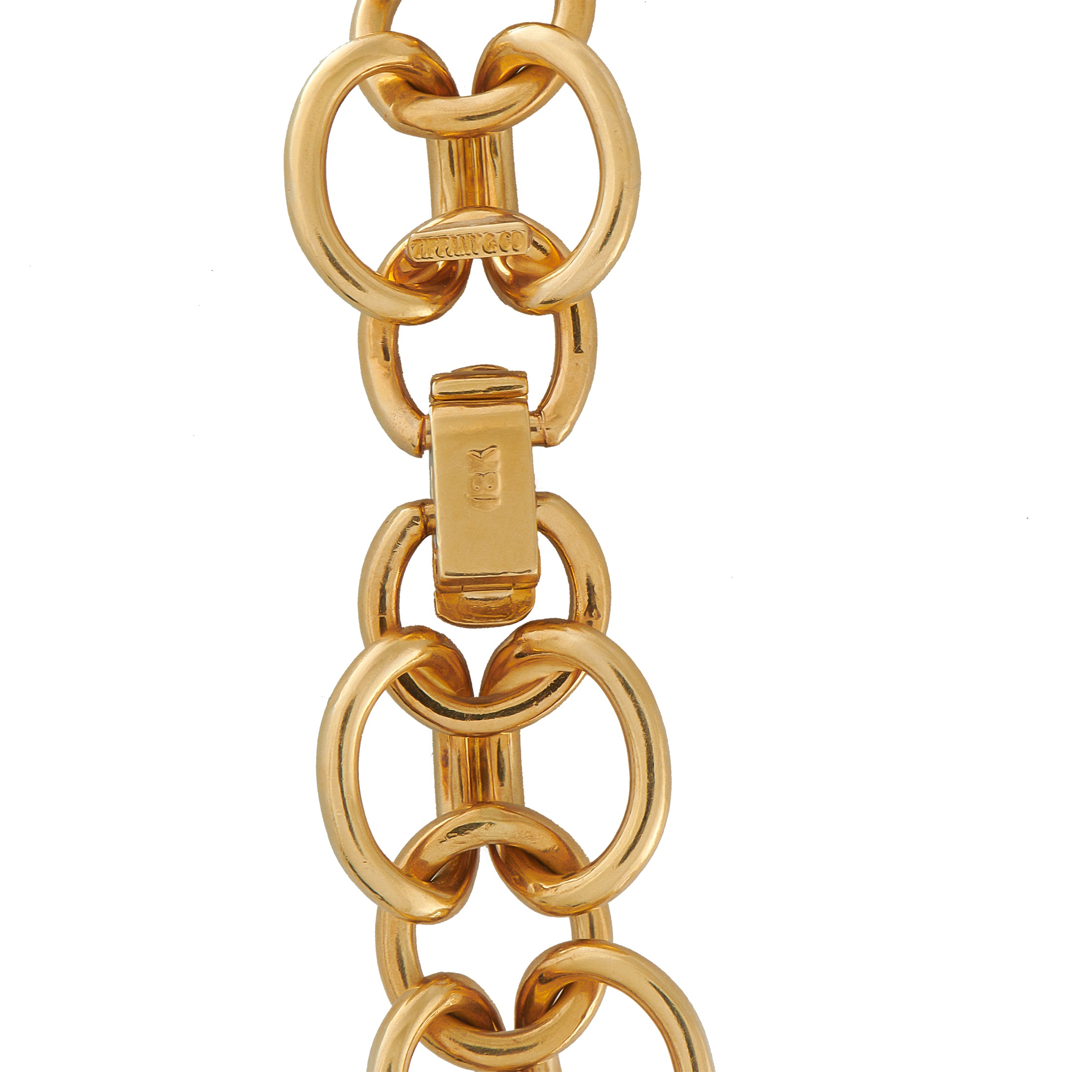 Tiffany & Co. Vintage 18K Yellow Gold 1.0ct Diamond Necklace