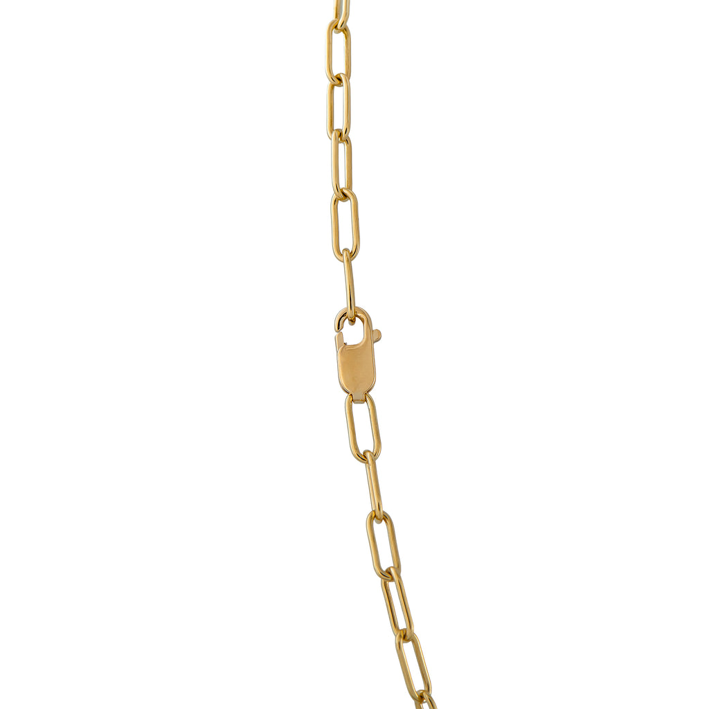 TIFFANY & CO. Tiffany & Co. 18K Yellow Gold 1.25ct Diamond Lock Pendant