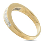 Tiffany & Co. 18K Yellow Gold 0.81ct Diamond Band