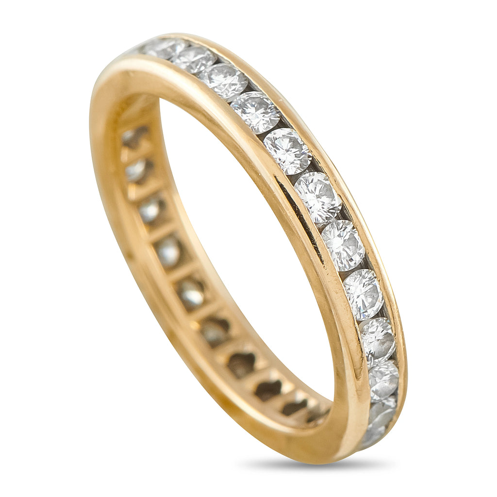 TIFFANY & CO. Tiffany & Co. 18K Yellow Gold 1.04ct Diamond Eternity Band