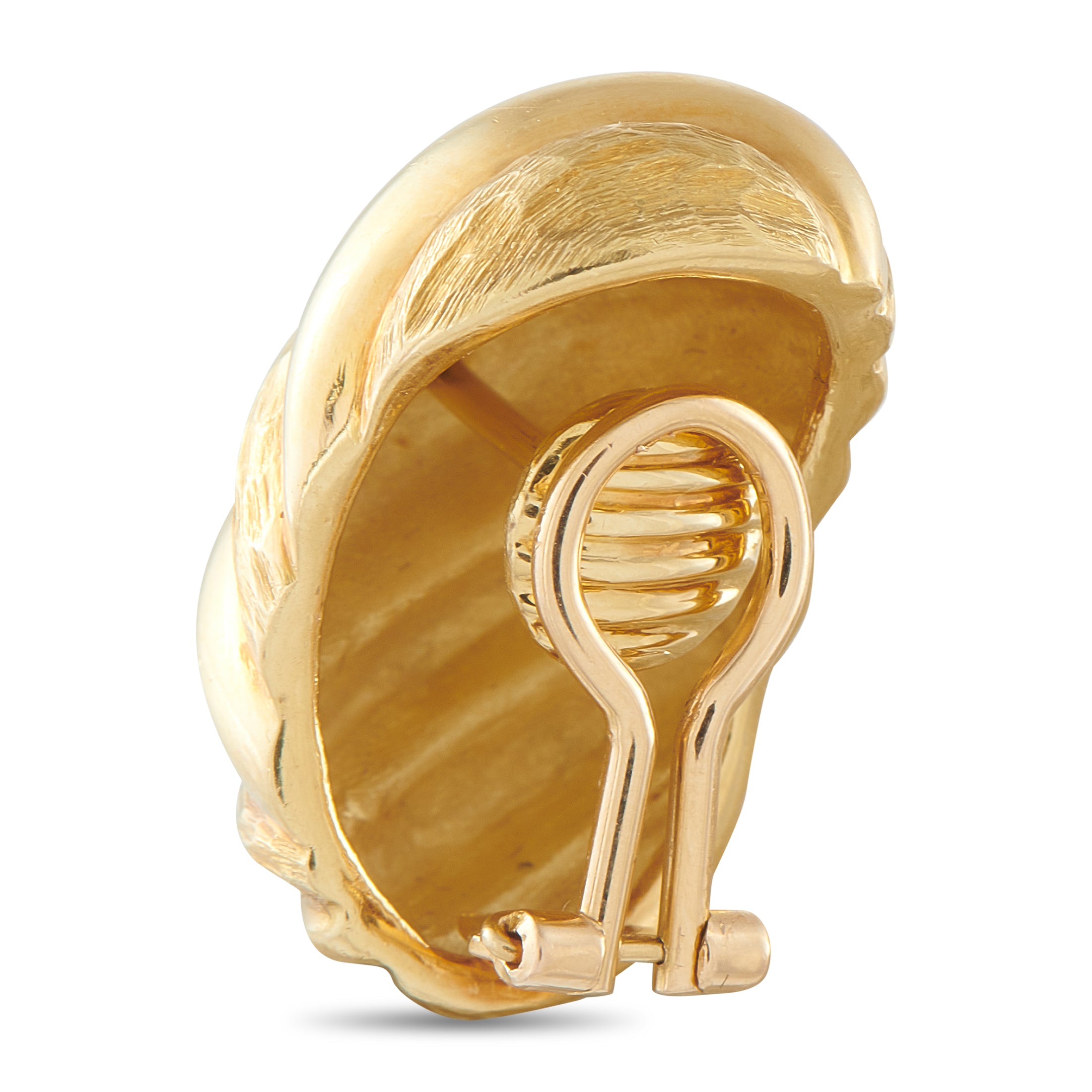 Tiffany & Co. 18K Yellow Gold Clip-On Earrings