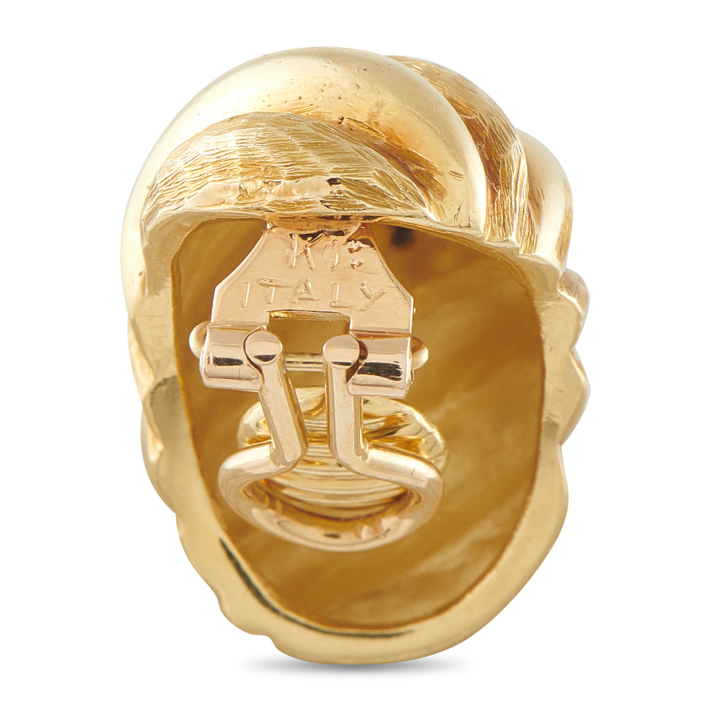 Tiffany & Co. 18K Yellow Gold Clip-On Earrings