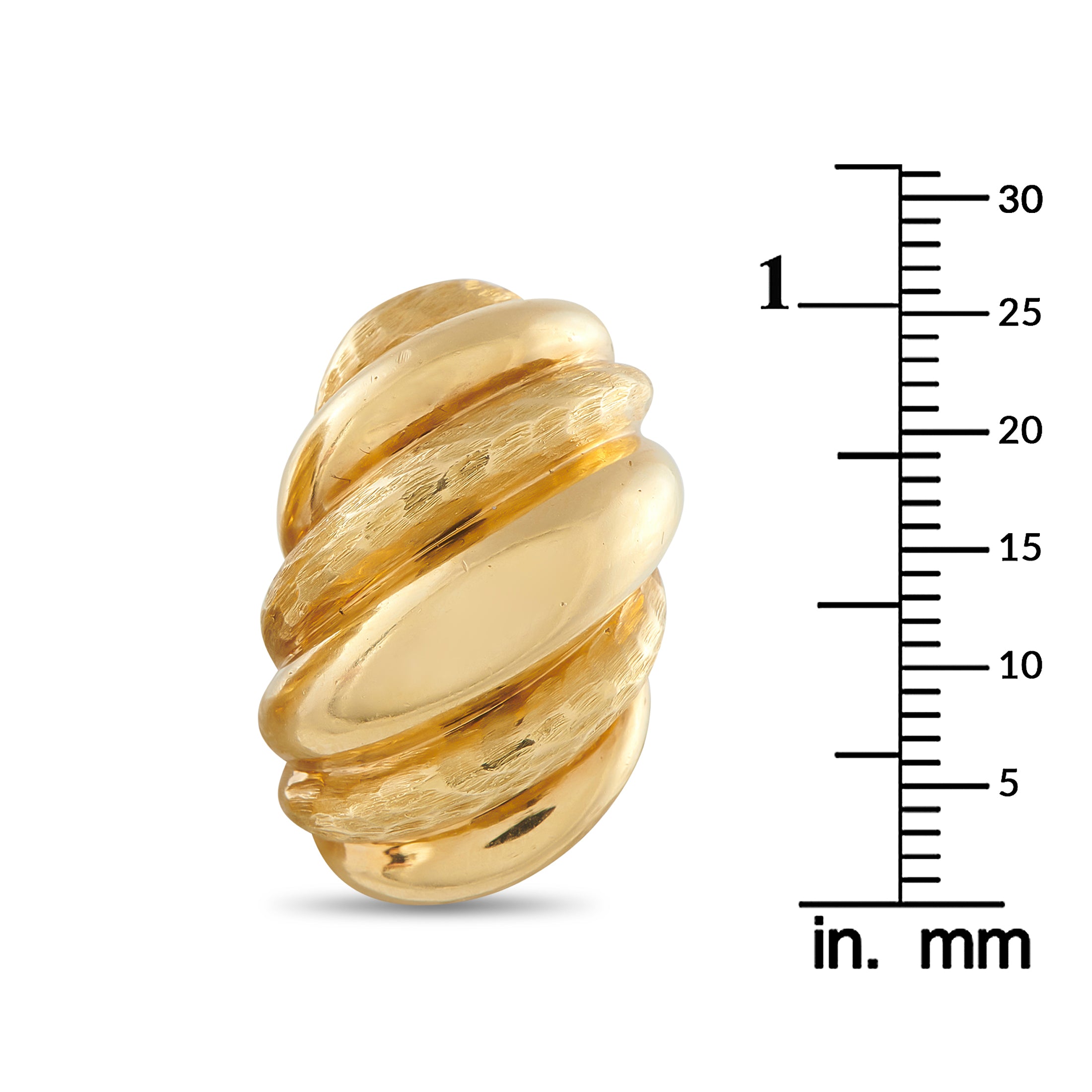 Tiffany & Co. 18K Yellow Gold Clip-On Earrings