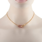 Tiffany & Co. HardWear 18K Yellow Gold Ruby Large Link Necklace