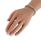 Tiffany & Co. Antique Platinum 19.5ct Diamond Art Deco Bracelet