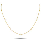 Tiffany & Co.Tiffany & Co. Elsa Peretti Diamonds by the Yard 18K Yellow Gold 2.50ct Diamond Necklace TI32-073125 – From Tiffa