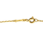 Tiffany & CO. Elsa Peretti Diamonds by the Yard 18K Yellow Gold 2.50ct Diamond Necklace