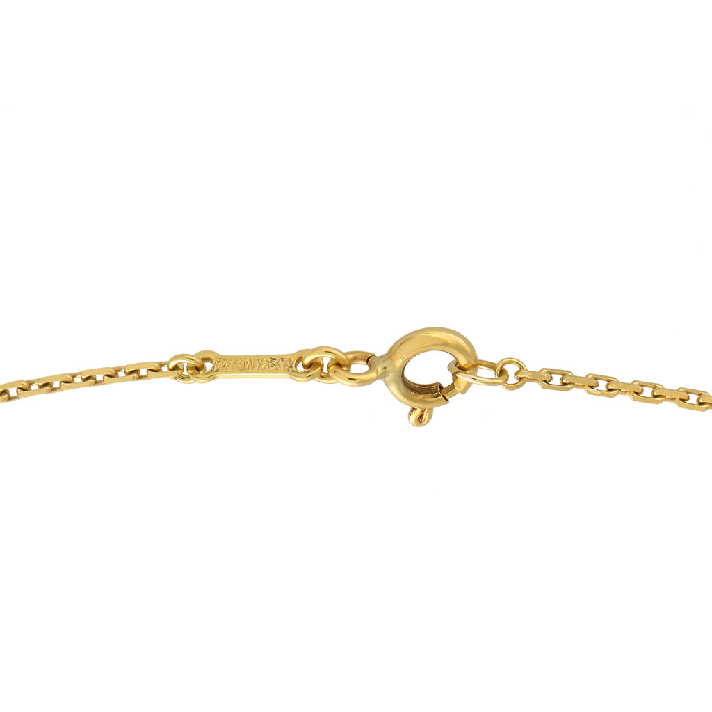 Tiffany & Co. Elsa Peretti Diamonds by the Yard 18K Yellow Gold 2.50ct Diamond Necklace