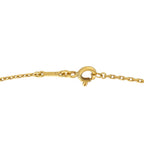 Tiffany & CO. Elsa Peretti Diamonds by the Yard 18K Yellow Gold 2.50ct Diamond Necklace