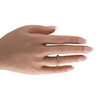 Tiffany & Co. Tiffany & Co. 18K Yellow Gold Diamond and 1.94ct Ruby Eternity Band Ring