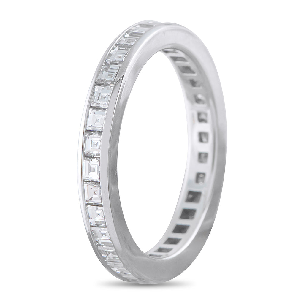 Tiffany & Co. Platinum 1.02ct Diamond Eternity Ring