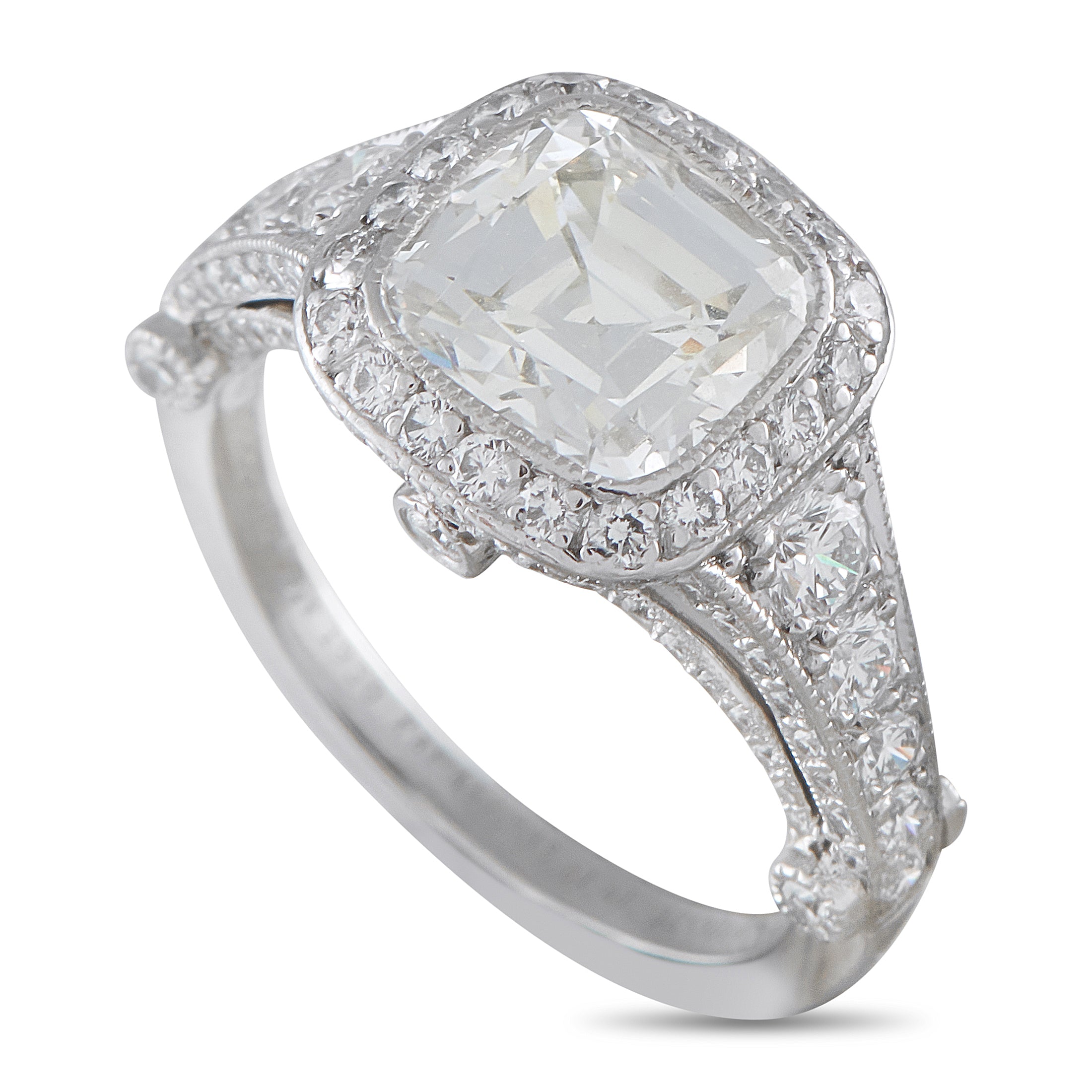 TIFFANY & CO. Tiffany & Co. Legacy Platinum 2.56ct Diamond Ring