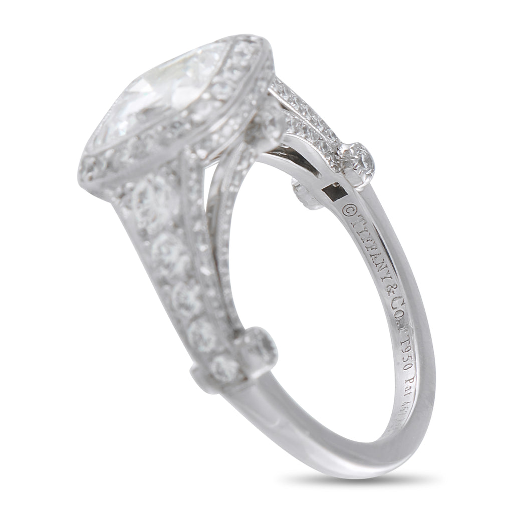 Tiffany & Co. Legacy Platinum 2.56ct Diamond Ring